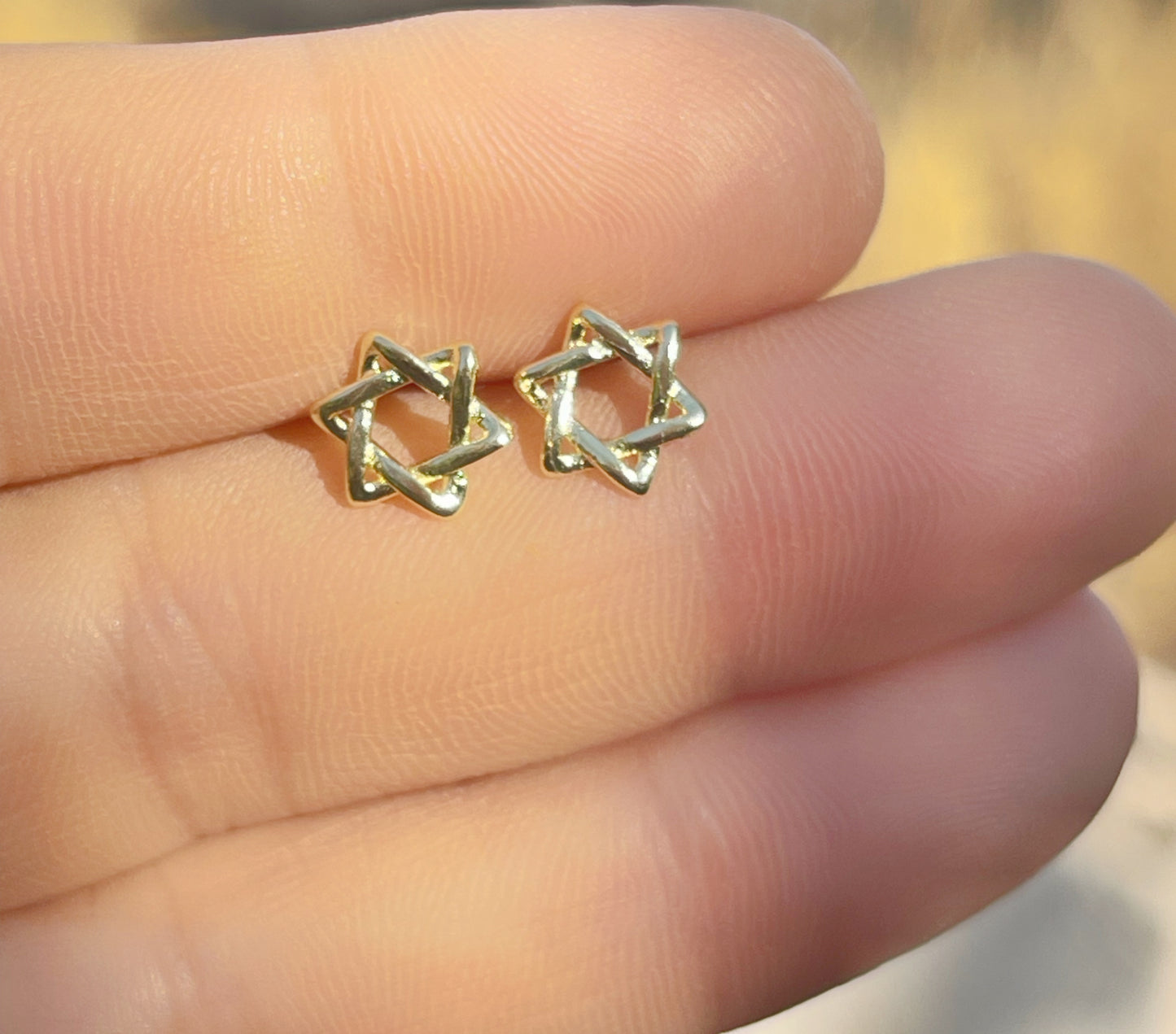 עגילי צמידים מגן דוד