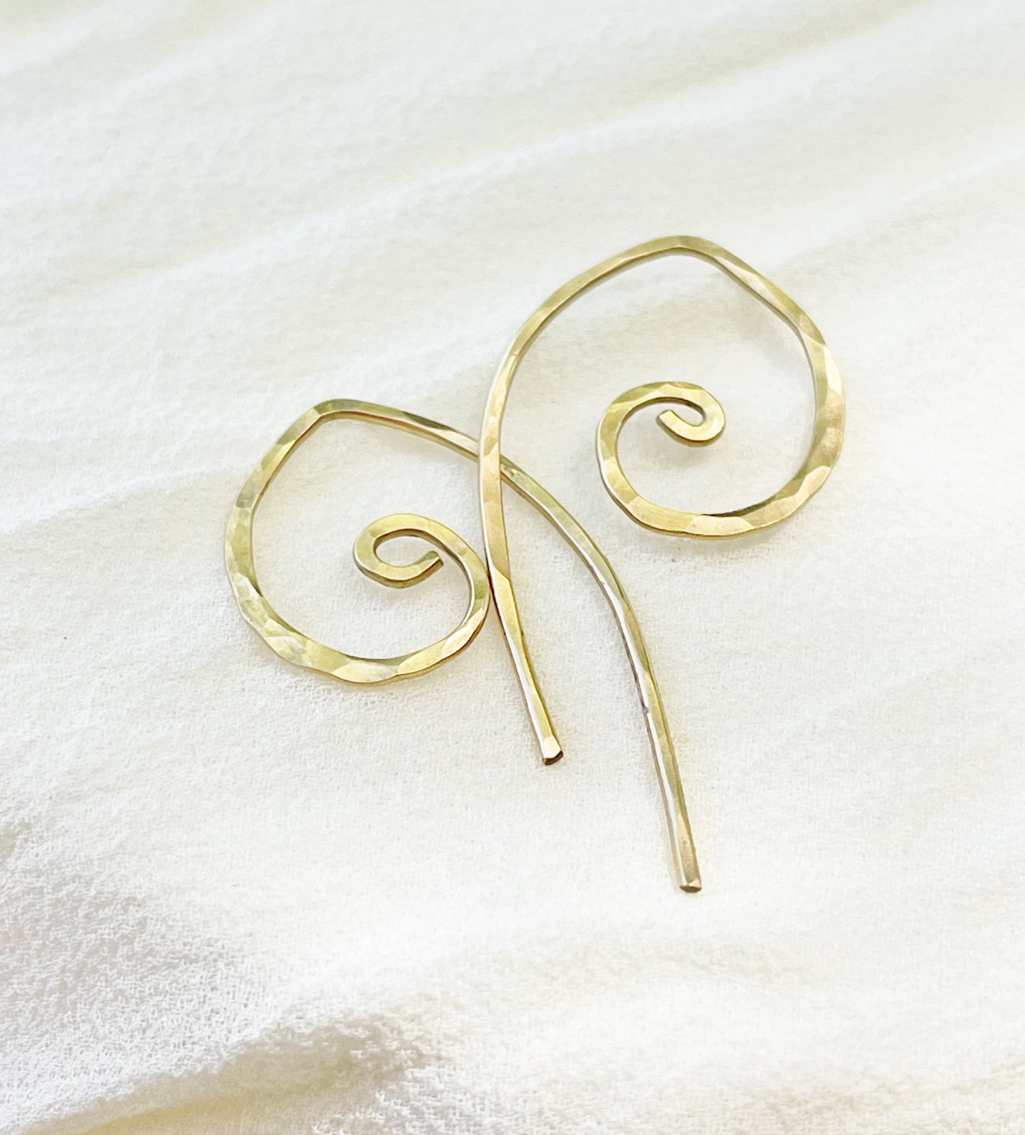 Spiral earrings