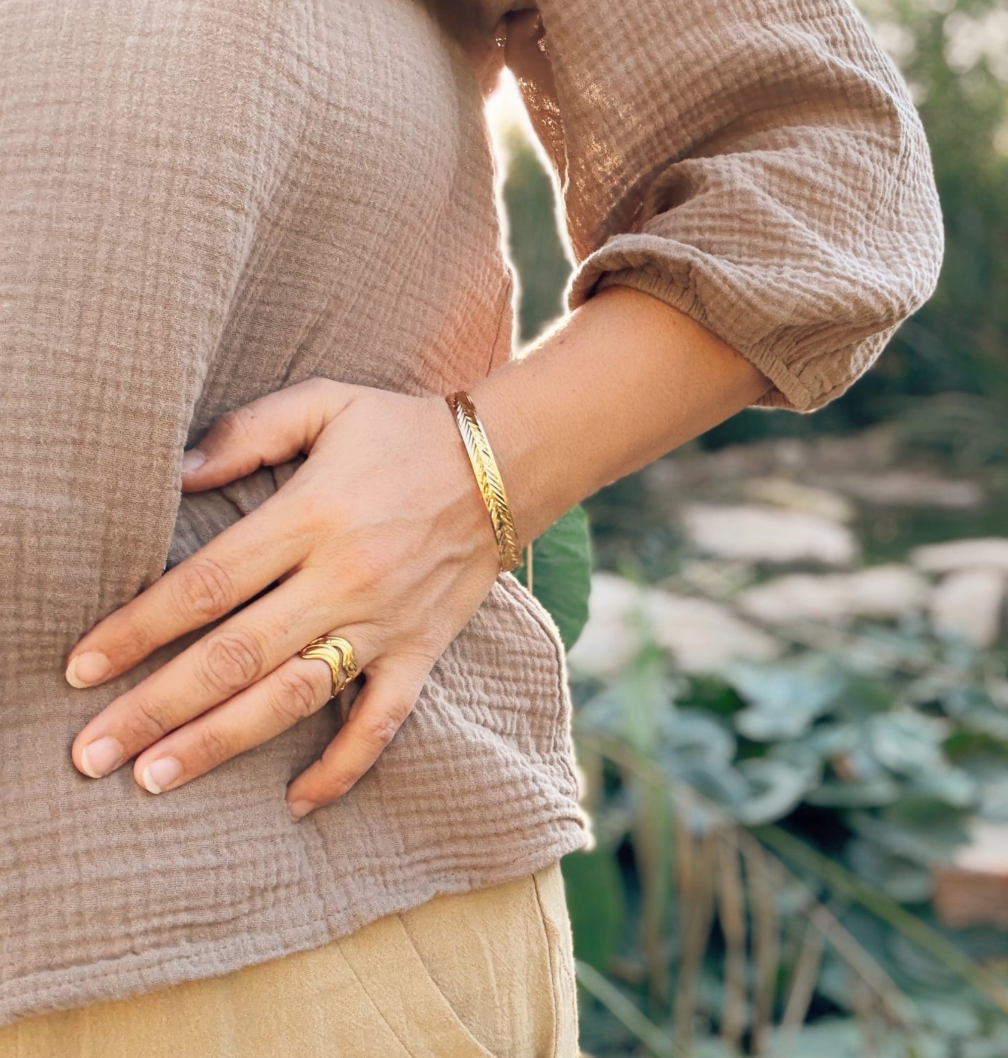 צמיד זהבה