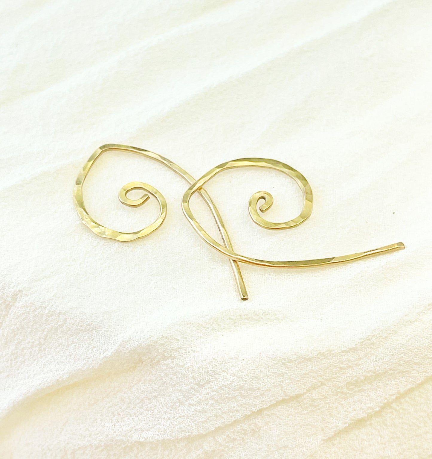 Spiral earrings