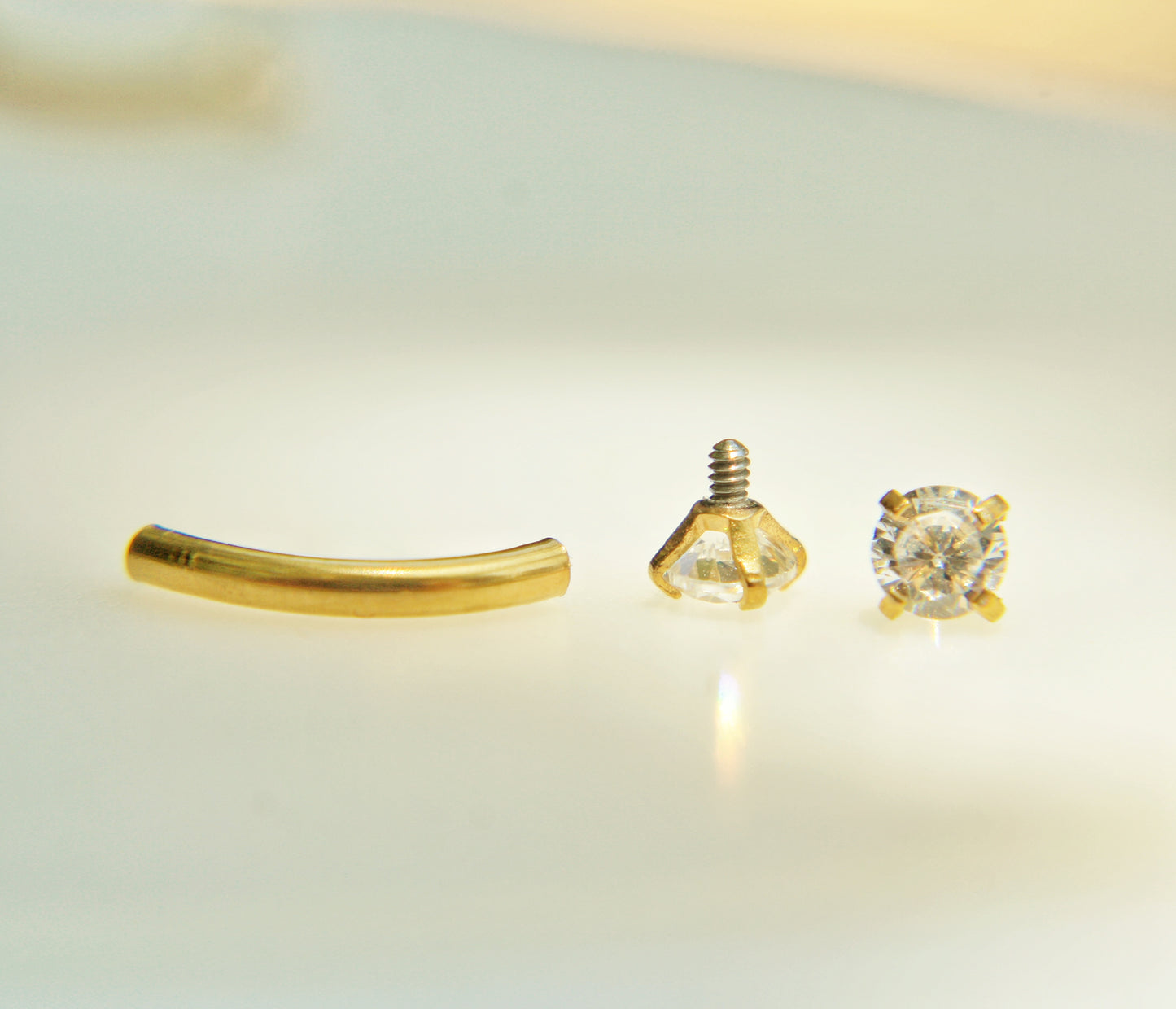 ברבל מעוקל טיטניום