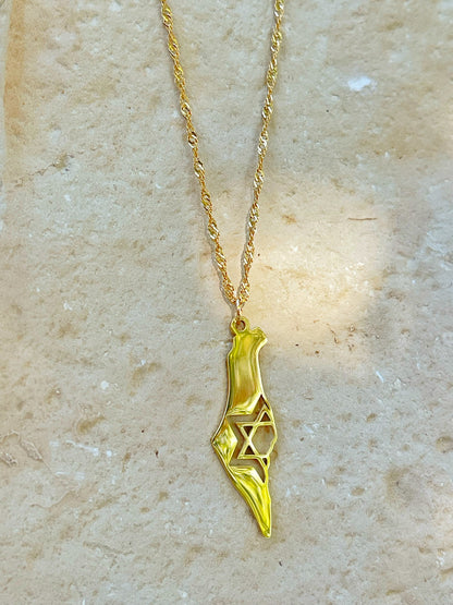 שרשרת תכשיט הארץ גדול