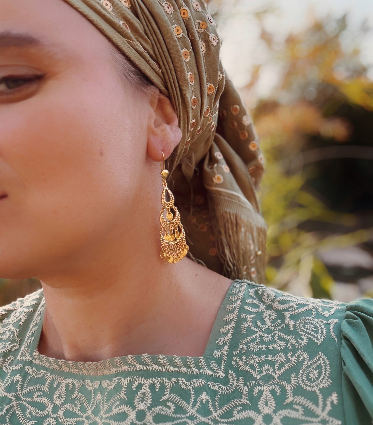 עגילי גפנים