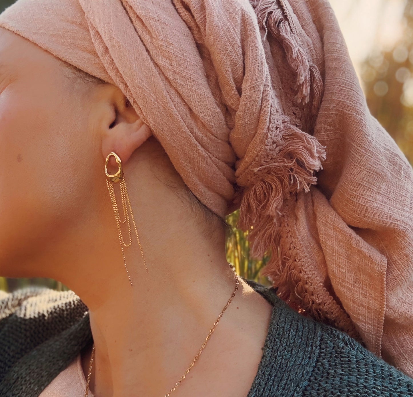 עגילי  שושנה