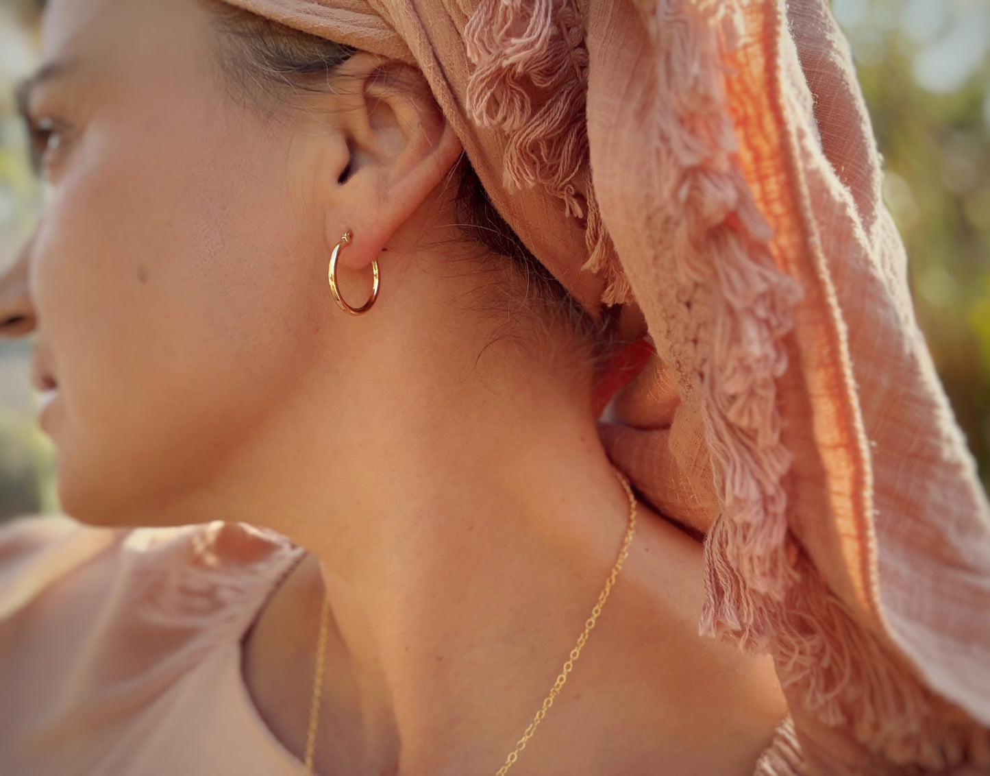 עגילי חישוק בייסיק 20 מ״מ