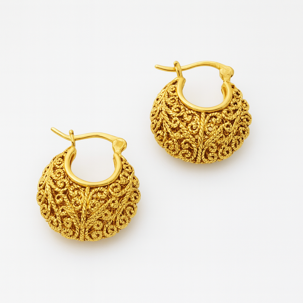 עגילי ביקורים פעוט