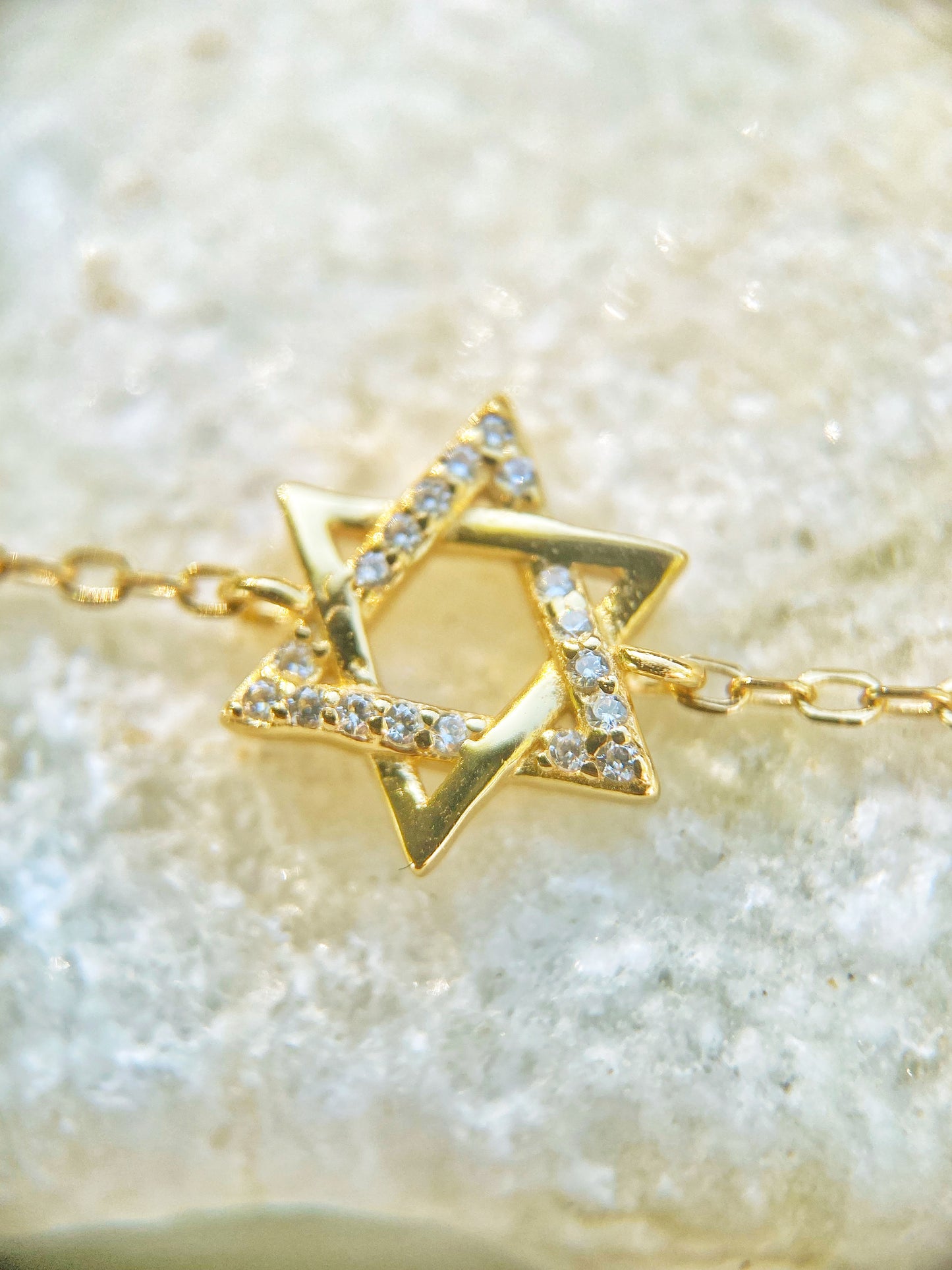 צמיד עדין מגן דוד