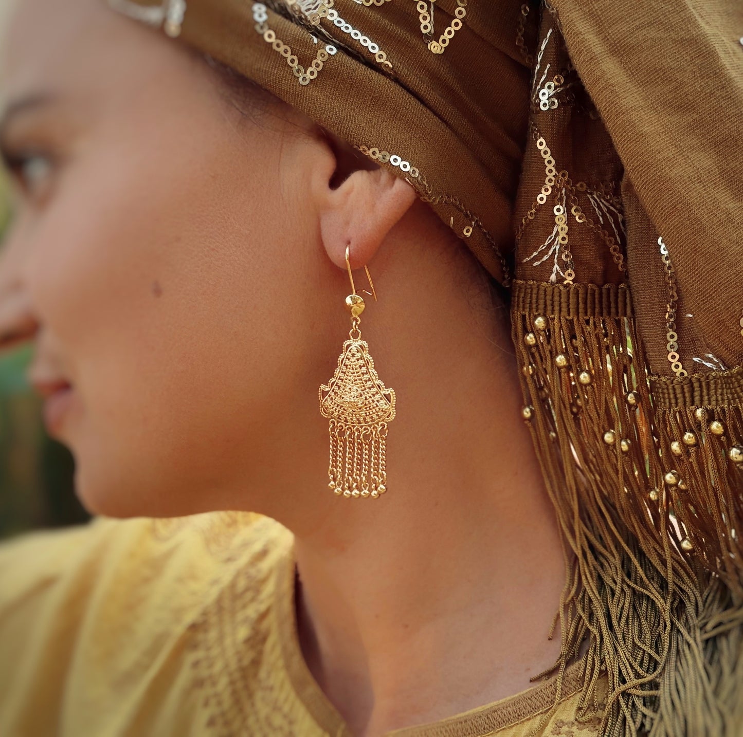 עגילים אור קדומים