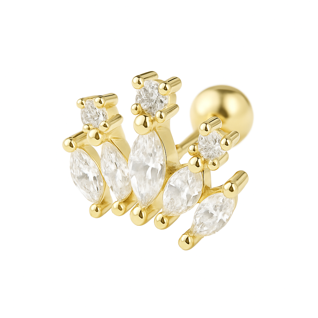 עגיל לפירסינג עטרת