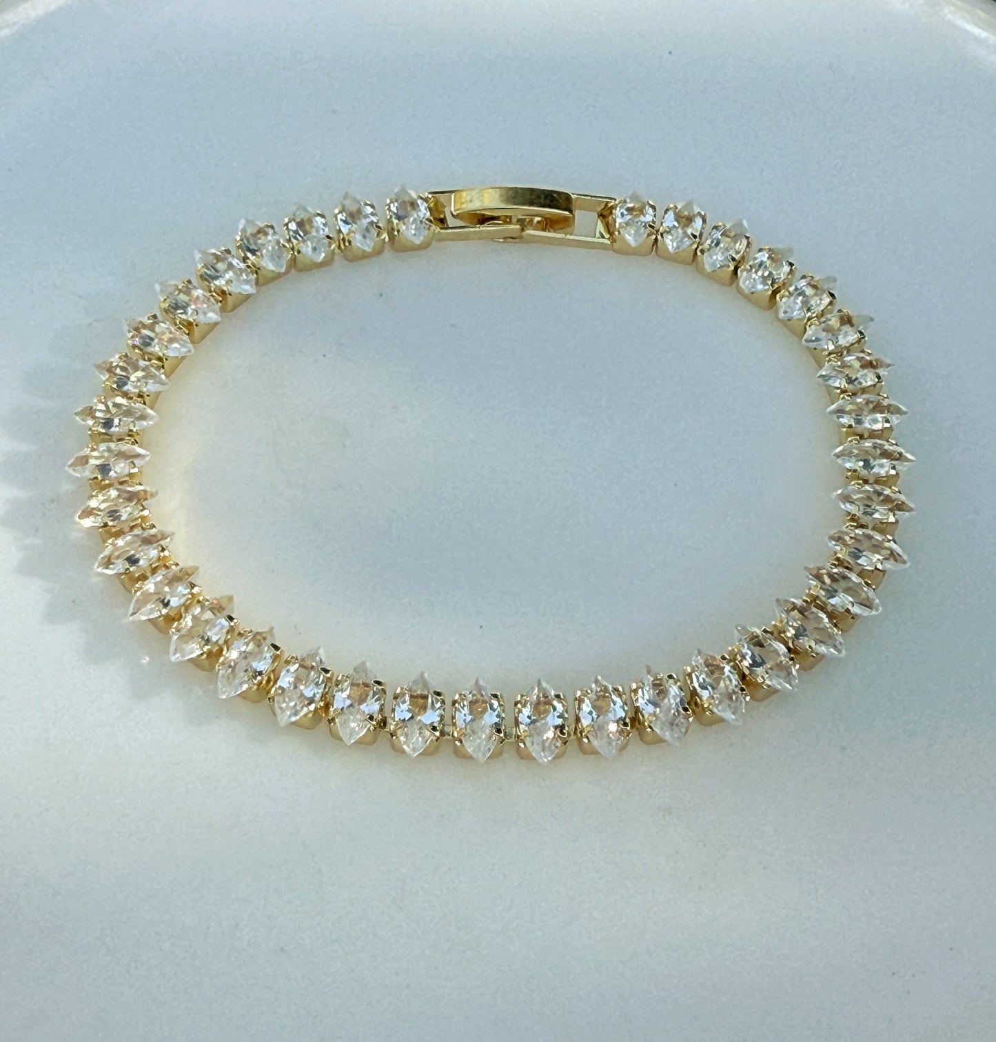 צמיד טניס מרקיז