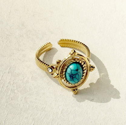 טבעת טורקיז