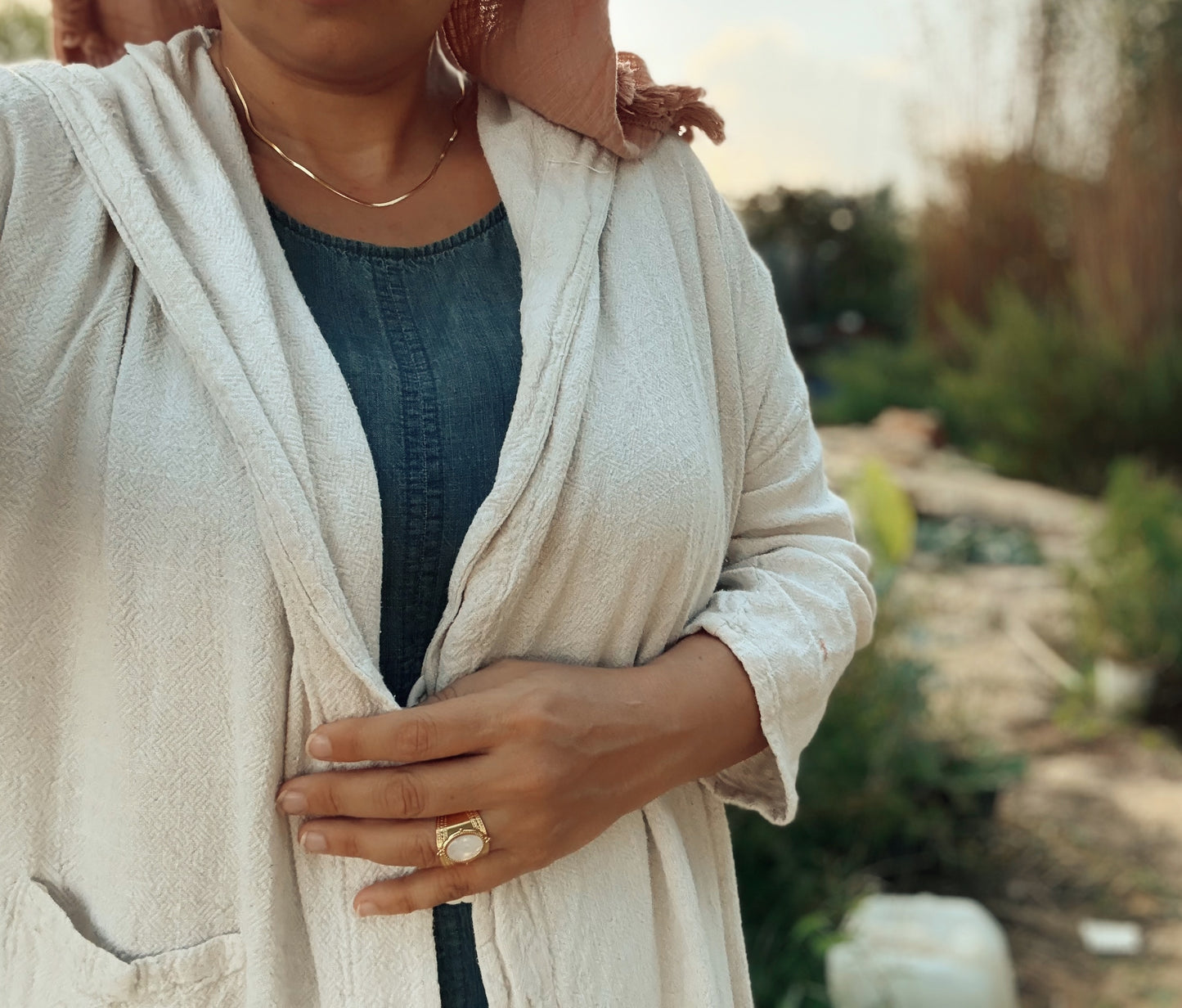 טבעת מראה אור