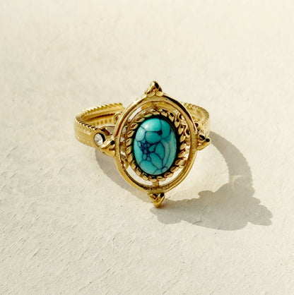 טבעת טורקיז
