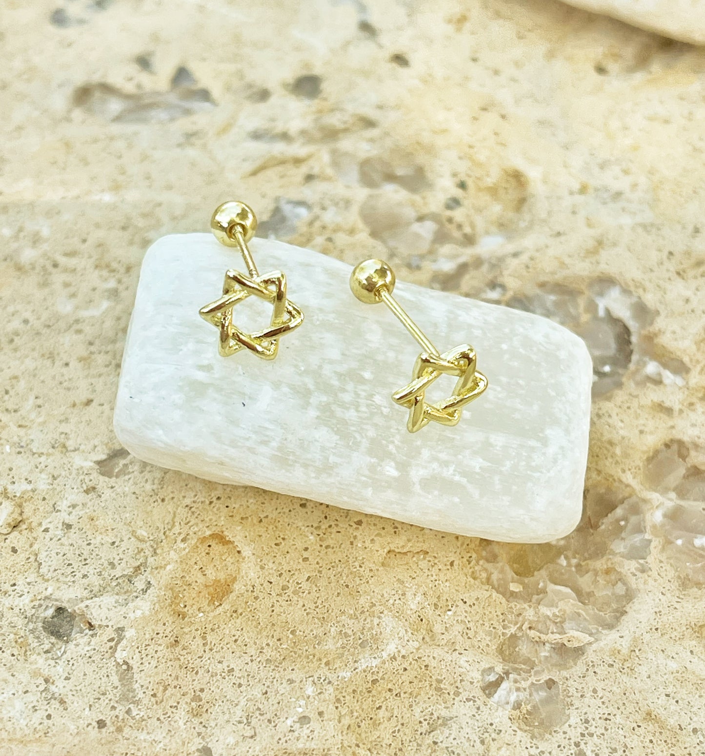 עגילי צמידים מגן דוד