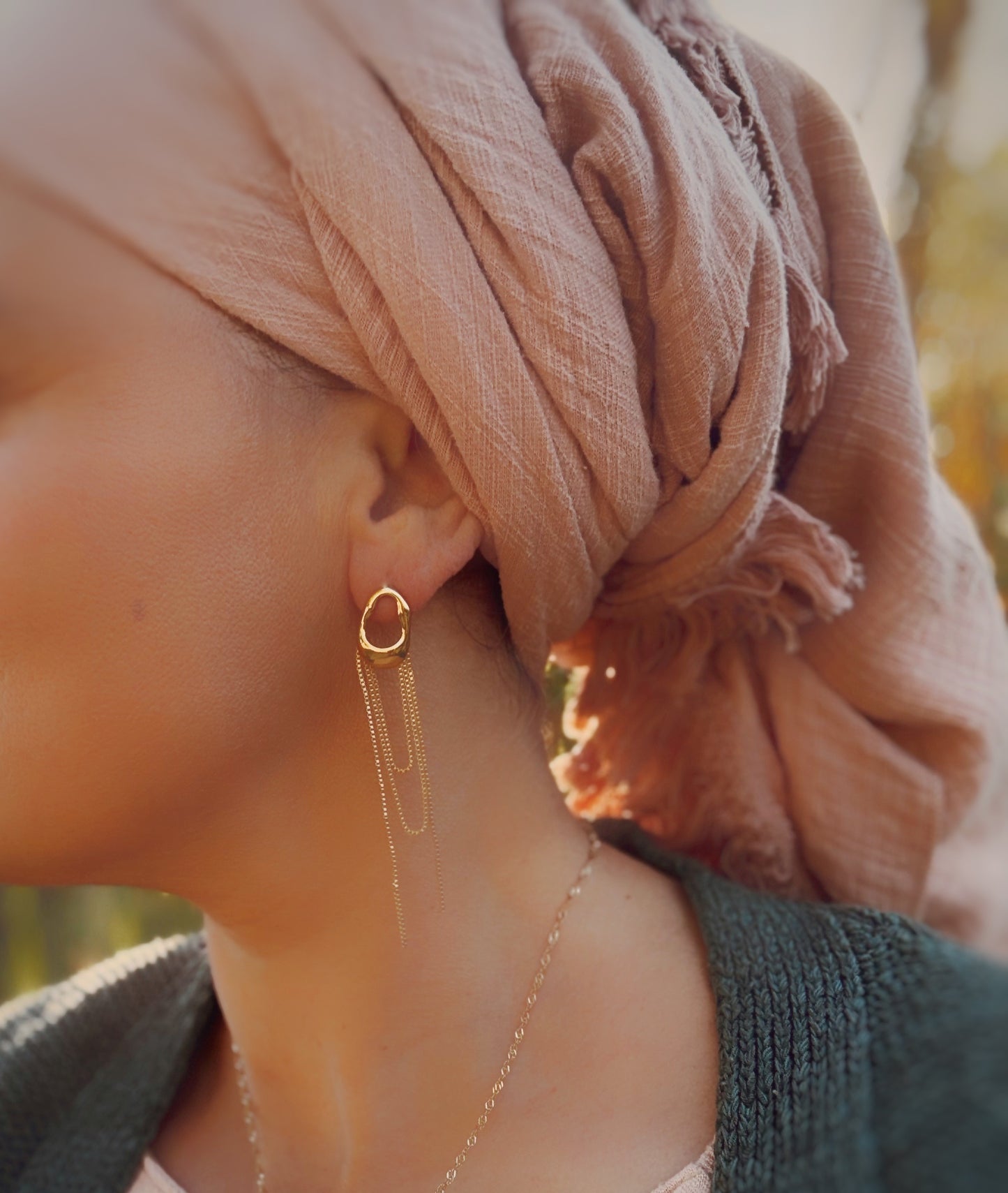 עגילי  שושנה